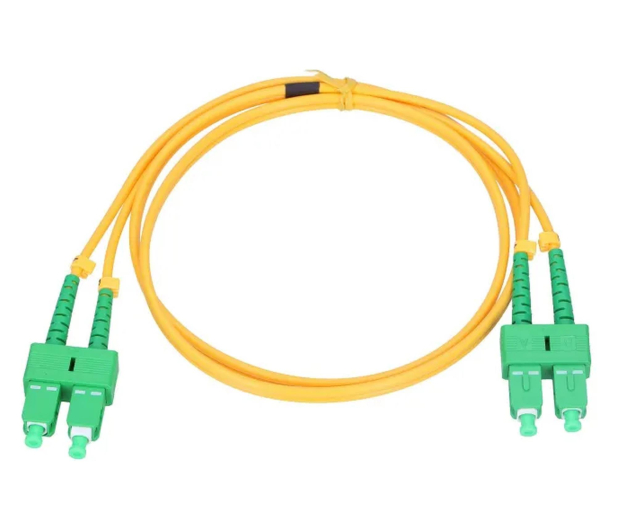 ExtraLink SC/APC-SC/APC Patchcord Jednomodowy Duplex G657A 3mm 1m - 1543652 - zdjęcie 3